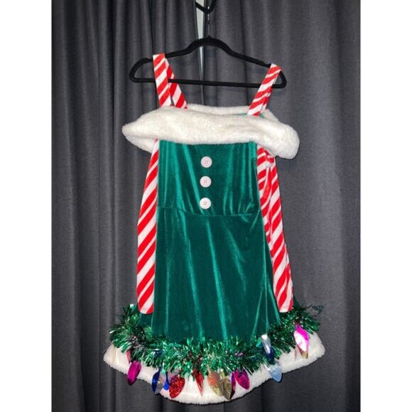Ugly Christmas Sweater Dress Xmas Size Small - Picture 1 of 3